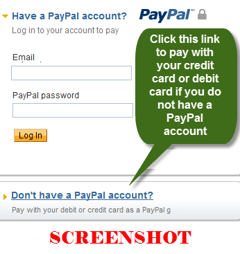 paypal screenshot