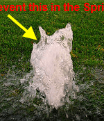 Prevent Broken Sprinklers in the Spring by have the Billings Lawn Boys blow out your sprinklers Sprinkler Blowouts by The Billings Montana Lawn Boys, Sprinkler and Irrigation Winterization in Billings Montana